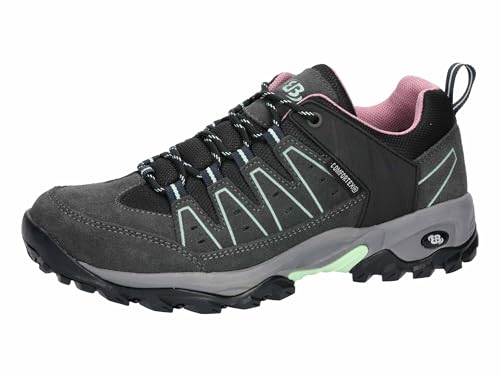 Brütting Unisex Mount Pinos Low Trekkingsschuhe, Anthrazit/Türkis/Lila, 38 EU Brütting Unisex Mount Pinos Low Trekkingsschuhe, Anthrazit/Türkis/Lila, 38 EU von Brütting
