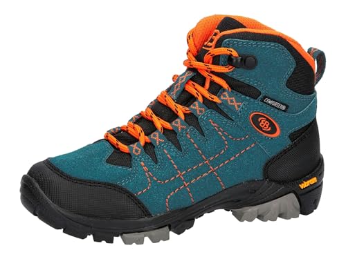 Brütting Mount Shasta Kids Hi Trekking-& Wanderstiefel, Petrol/schwarz/orange, 36 EU Brütting Mount Shasta Kids Hi Trekking-& Wanderstiefel, Petrol/schwarz/orange, 36 EU von Brütting