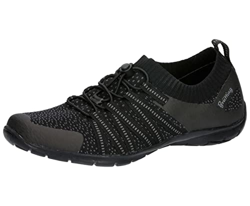 Brütting Unisex Slighter Sneaker, schwarz/grau, 36 EU von Brütting