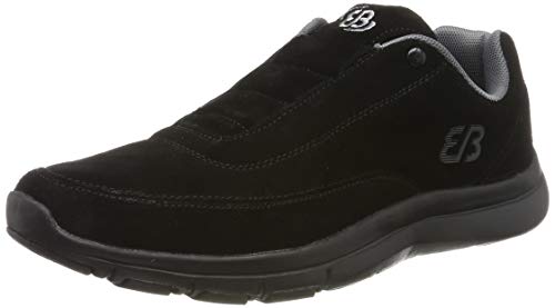 Brütting Unisex Stamford Slip On Sneaker, Schwarz Schwarz Grau, 42 EU von Brütting