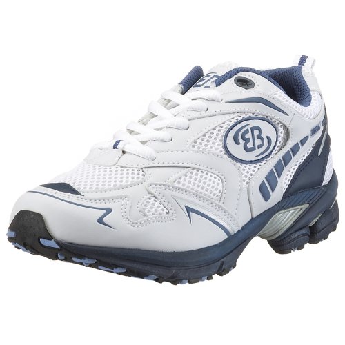 Brütting Viper 111053, Herren Sportschuhe - Running, weiss, (weiss-blau-silber), EU 36 von Brütting