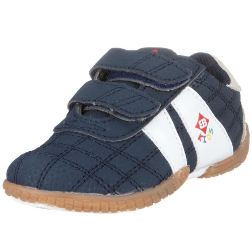 EB-Kids Nicki V 601006, Jungen Lauflernschuhe, blau, (marine-weiss ), EU 24 von Brütting