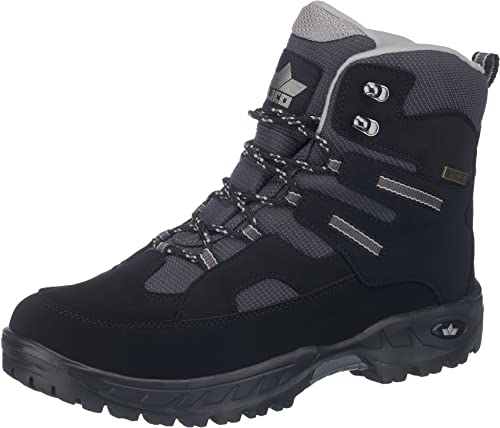 Lico FLAKE Herren Schneestiefel, Schwarz/ Grau, 37 EU von Lico