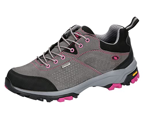 Lico Mount Brooks Low Damen Cross-Laufschuh, grau/pink, 37 EU von Brütting