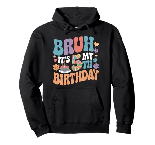 Bruh It's My 5th Birthday Lustiger Geburtstag für Mädchen und Jungen, 5 Jahre Pullover Hoodie Bruh It's My 5th Birthday Lustiger Geburtstag für Mädchen und Jungen, 5 Jahre Pullover Hoodie von Bruh It's My Birthday Funny Birthday Outfits