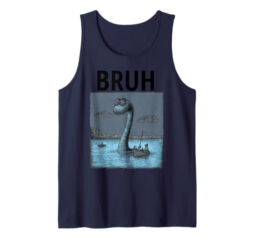 Herren Bruh Meme, Lustiges Loch Ness Monster Meme Tank Top Herren Bruh Meme, Lustiges Loch Ness Monster Meme Tank Top von Bruh Monster Artworks