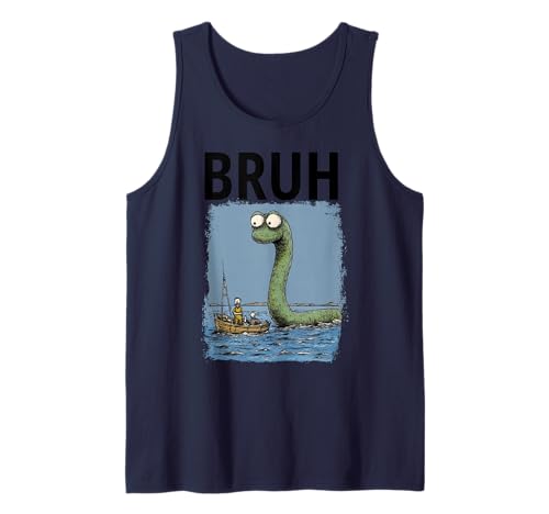 Herren Bruh Meme, Lustiges Loch Ness Monster Meme Tank Top Herren Bruh Meme, Lustiges Loch Ness Monster Meme Tank Top von Bruh Monster Artworks