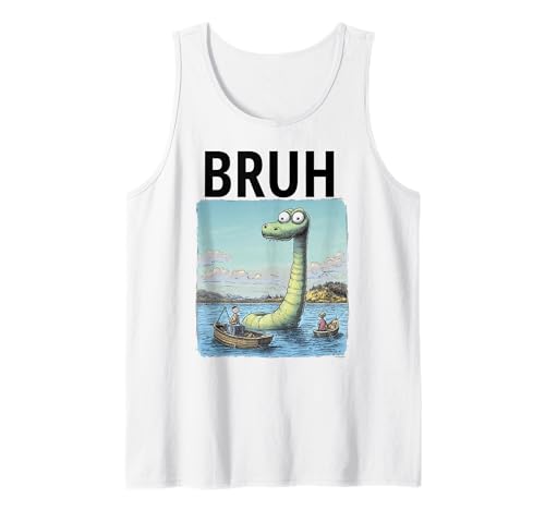 Herren Loch Ness Bruh, Lustiges Monster Meme Tank Top Herren Loch Ness Bruh, Lustiges Monster Meme Tank Top von Bruh Monster Artworks