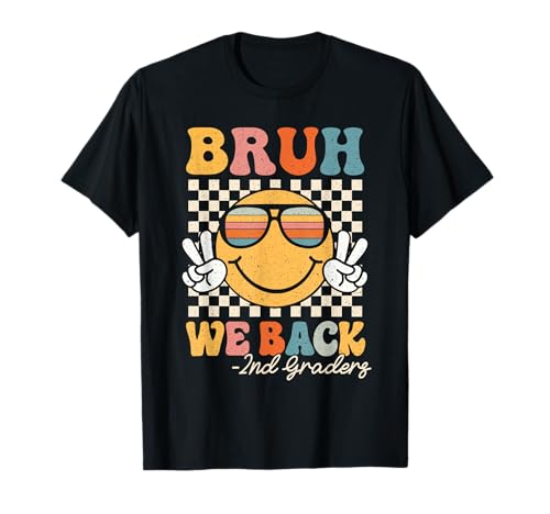 Bruh, wir unterstützen das Mädchen der zweiten Klasse am ersten Schultag T-Shirt Bruh, wir unterstützen das Mädchen der zweiten Klasse am ersten Schultag T-Shirt von Bruh We Back 2nd Grade First Day Of School Tee