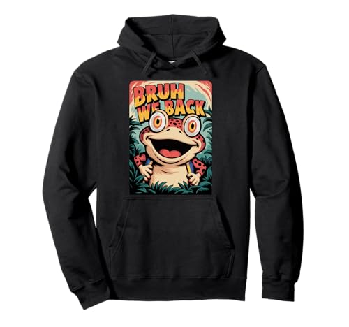 Bruh We Back School Frog Lover Student Boy Girl Kids Pullover Hoodie von Bruh We Back School T-shirt