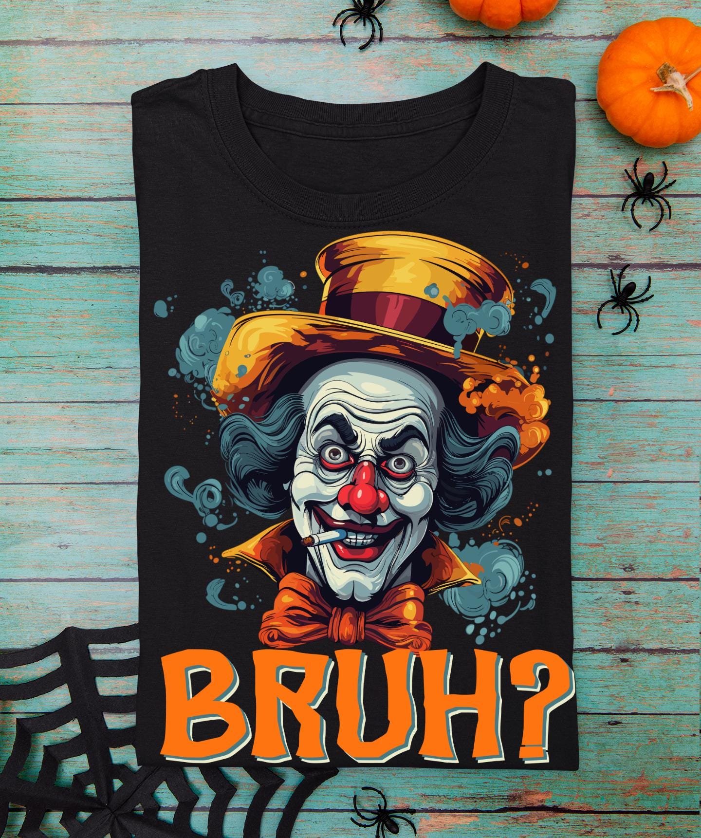 Clown Bruh Shirt, Halloween Lustiges Gruselige Saison Party von BruhCatShirts