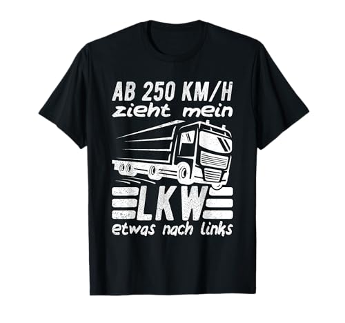 LKW-Fahrer Herren, LKW-Fahrerin Fernfahrer, LKW & Trucker T-Shirt von Brummifahrer Geschenk für Lastkraftwagenfahrer V8Z