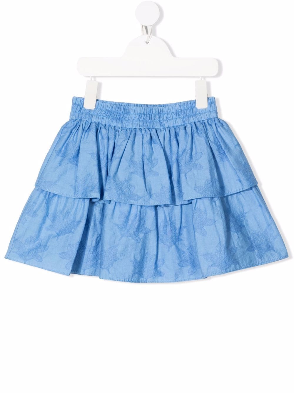 Brunello Cucinelli Kids Gemusterter Rock - Blau von Brunello Cucinelli Kids