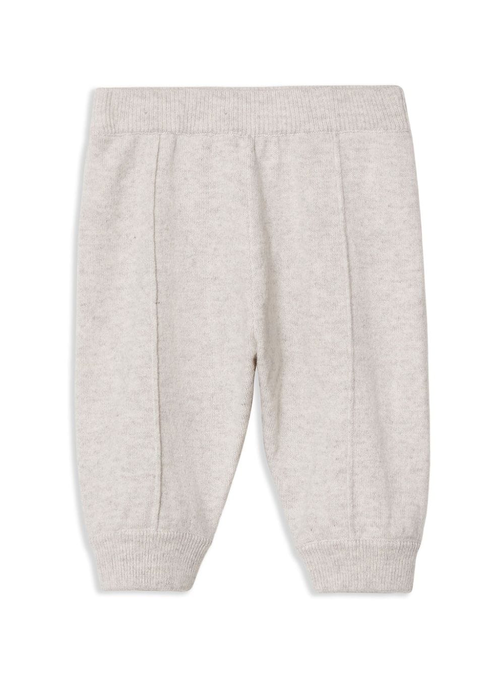 Brunello Cucinelli Kids Hose aus Kaschmir mit Ziernaht - Grau von Brunello Cucinelli Kids