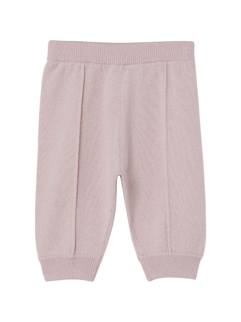 Brunello Cucinelli Kids Hose aus Kaschmir mit Ziernaht - Rosa von Brunello Cucinelli Kids