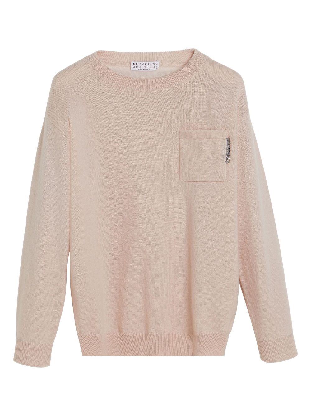 Brunello Cucinelli Kids Kaschmirpullover mit Monili-Detail - Rosa von Brunello Cucinelli Kids