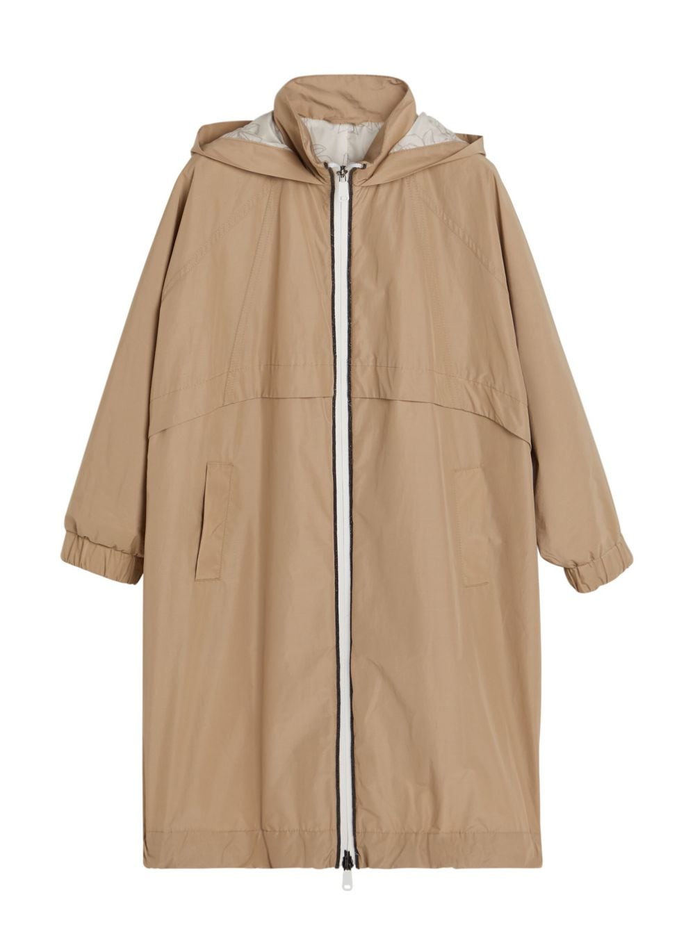 Brunello Cucinelli Kids Regenjacke mit Kapuze - Nude von Brunello Cucinelli Kids