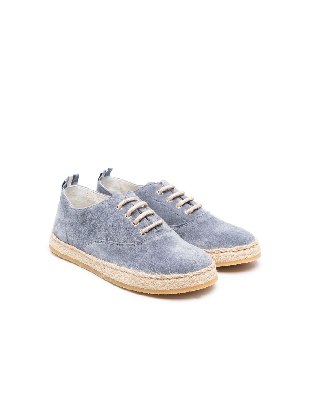 Brunello Cucinelli Kids Sneakers aus Wildleder - Blau von Brunello Cucinelli Kids