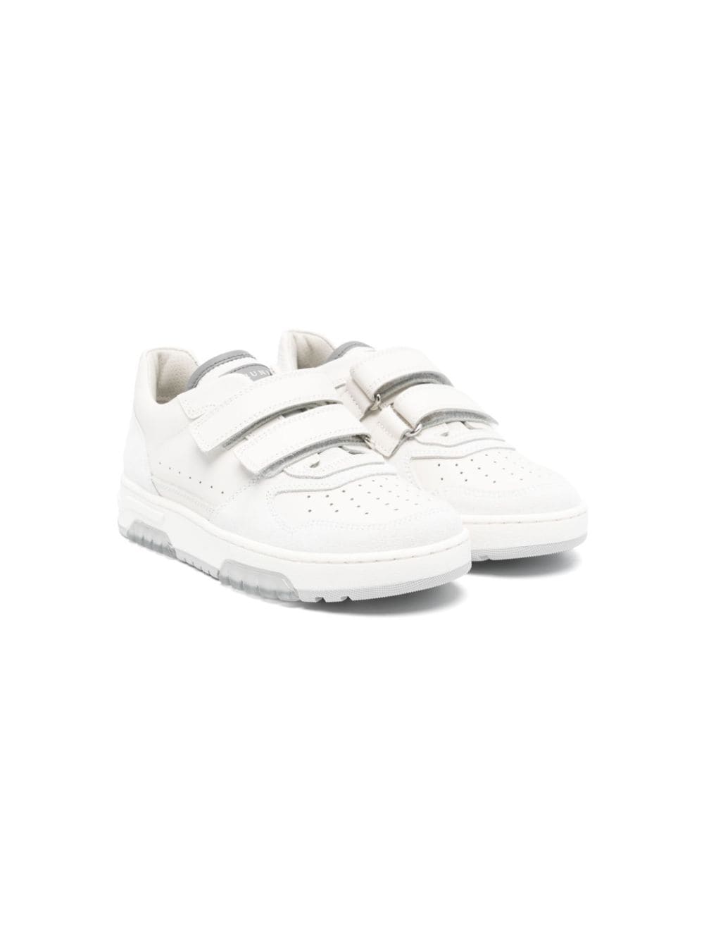 Brunello Cucinelli Kids Sneakers aus Leder - Weiß von Brunello Cucinelli Kids