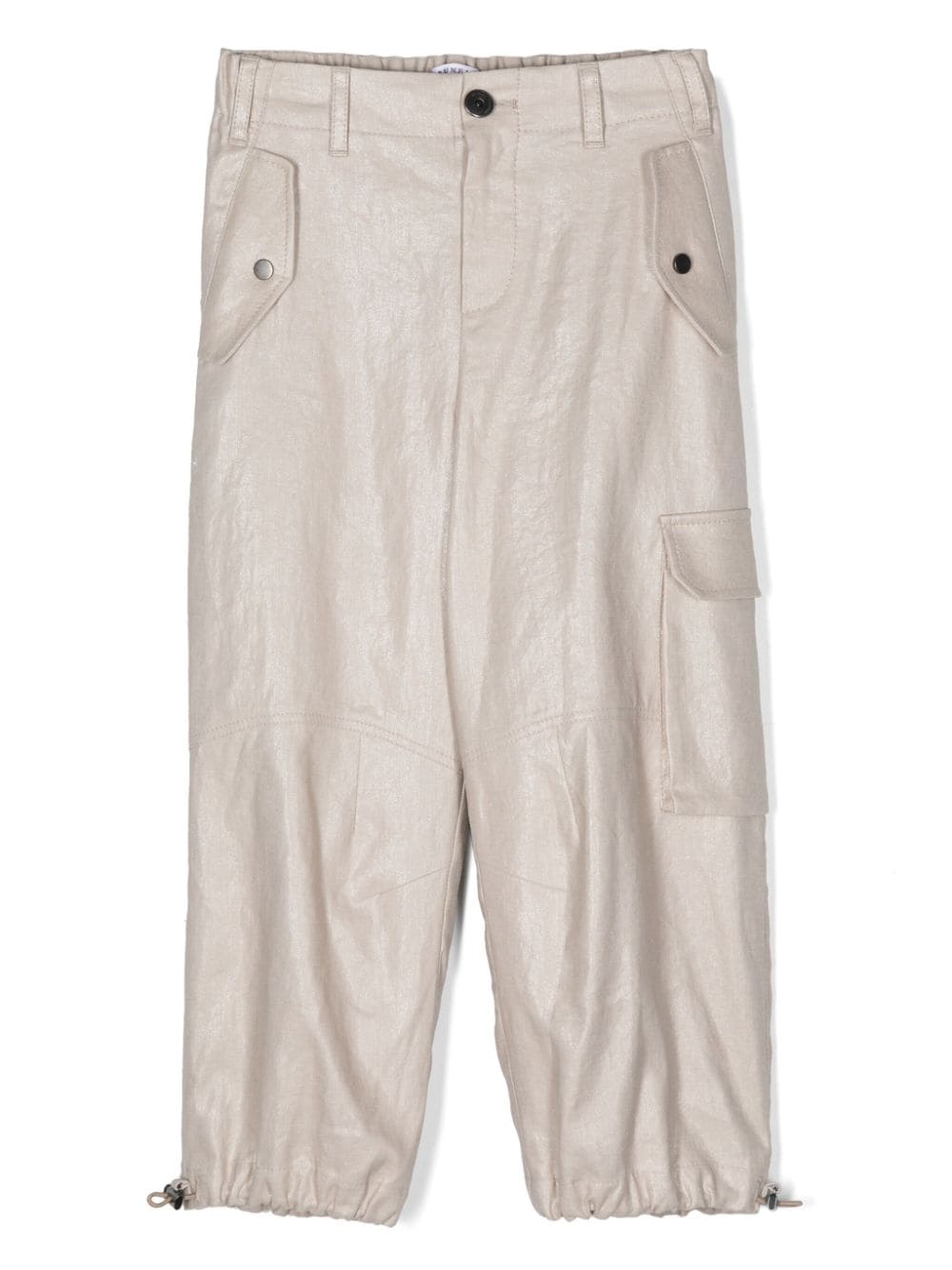 Brunello Cucinelli Kids Hose mit Lurex-Detail - Nude von Brunello Cucinelli Kids