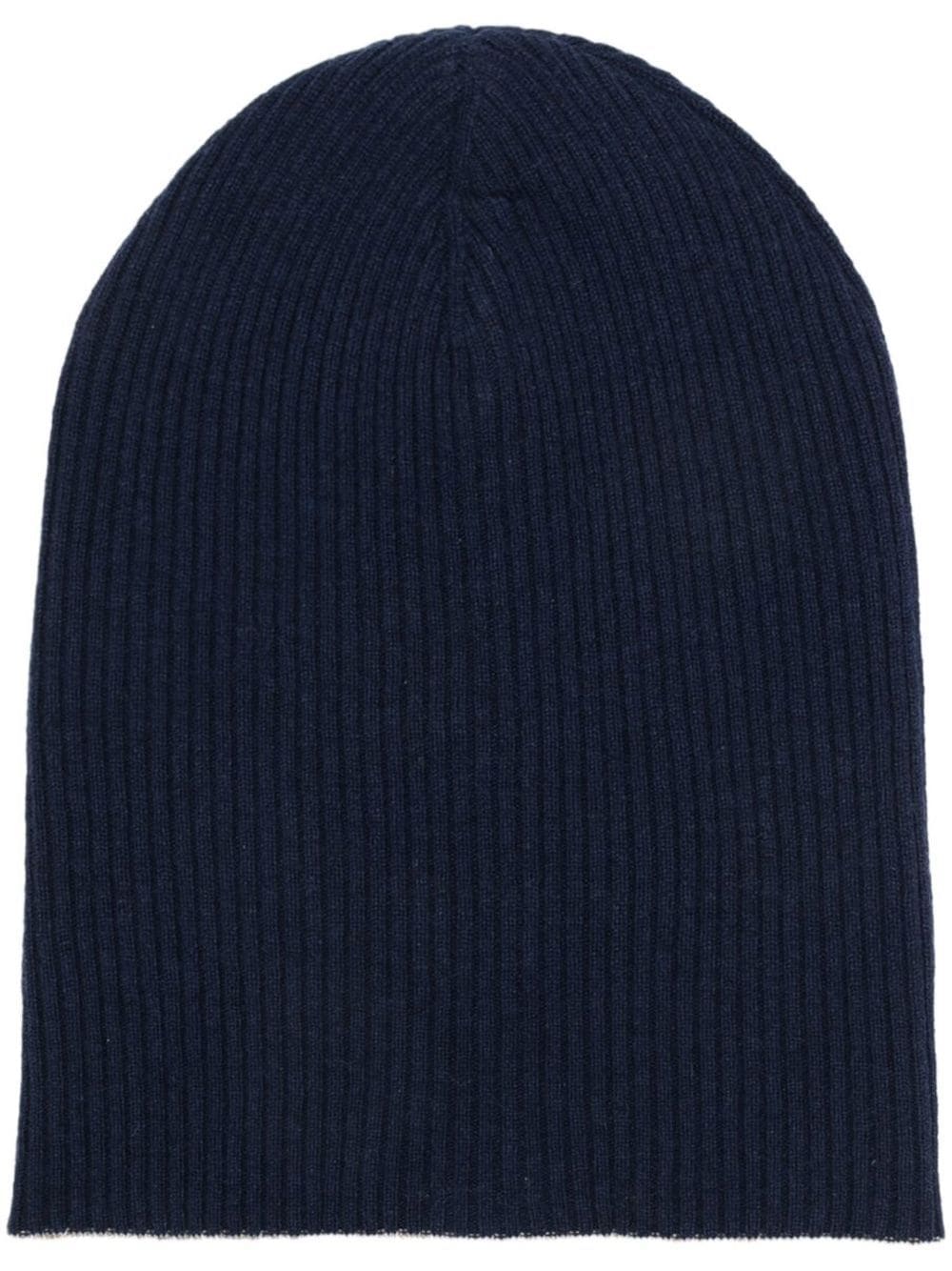 Brunello Cucinelli Beanie aus Kaschmir - Blau von Brunello Cucinelli