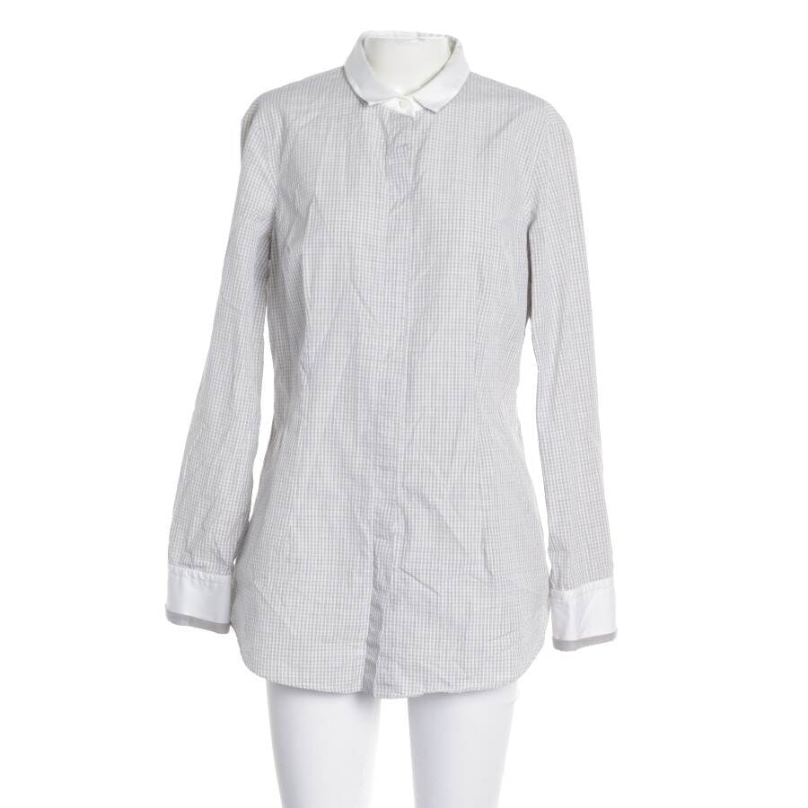 Brunello Cucinelli Bluse XL Hellgrau von Brunello Cucinelli