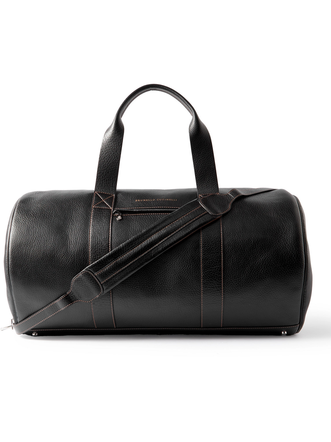 Brunello Cucinelli - Borsa Leather Duffle Bag - Men - Black von Brunello Cucinelli