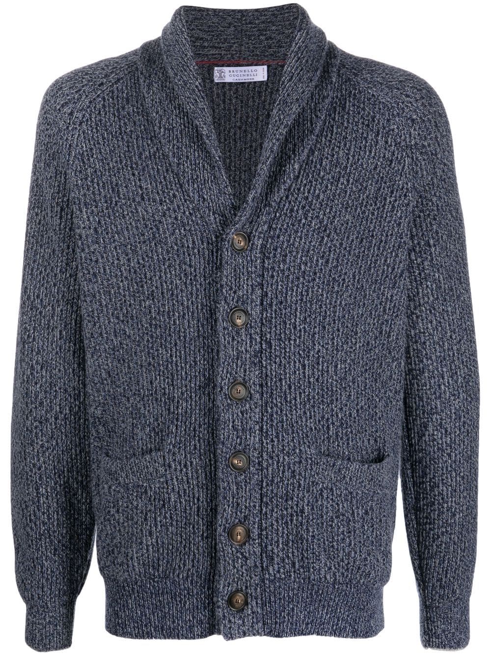 Brunello Cucinelli Cardigan mit Knopfleiste - Blau von Brunello Cucinelli