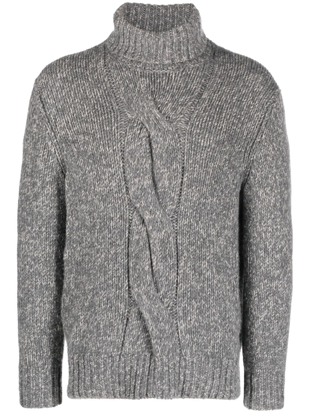 Brunello Cucinelli Cardigan mit Zopfmuster - Grau von Brunello Cucinelli