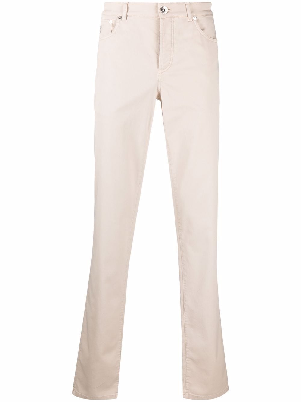 Brunello Cucinelli Chino mit geradem Bein - Nude von Brunello Cucinelli