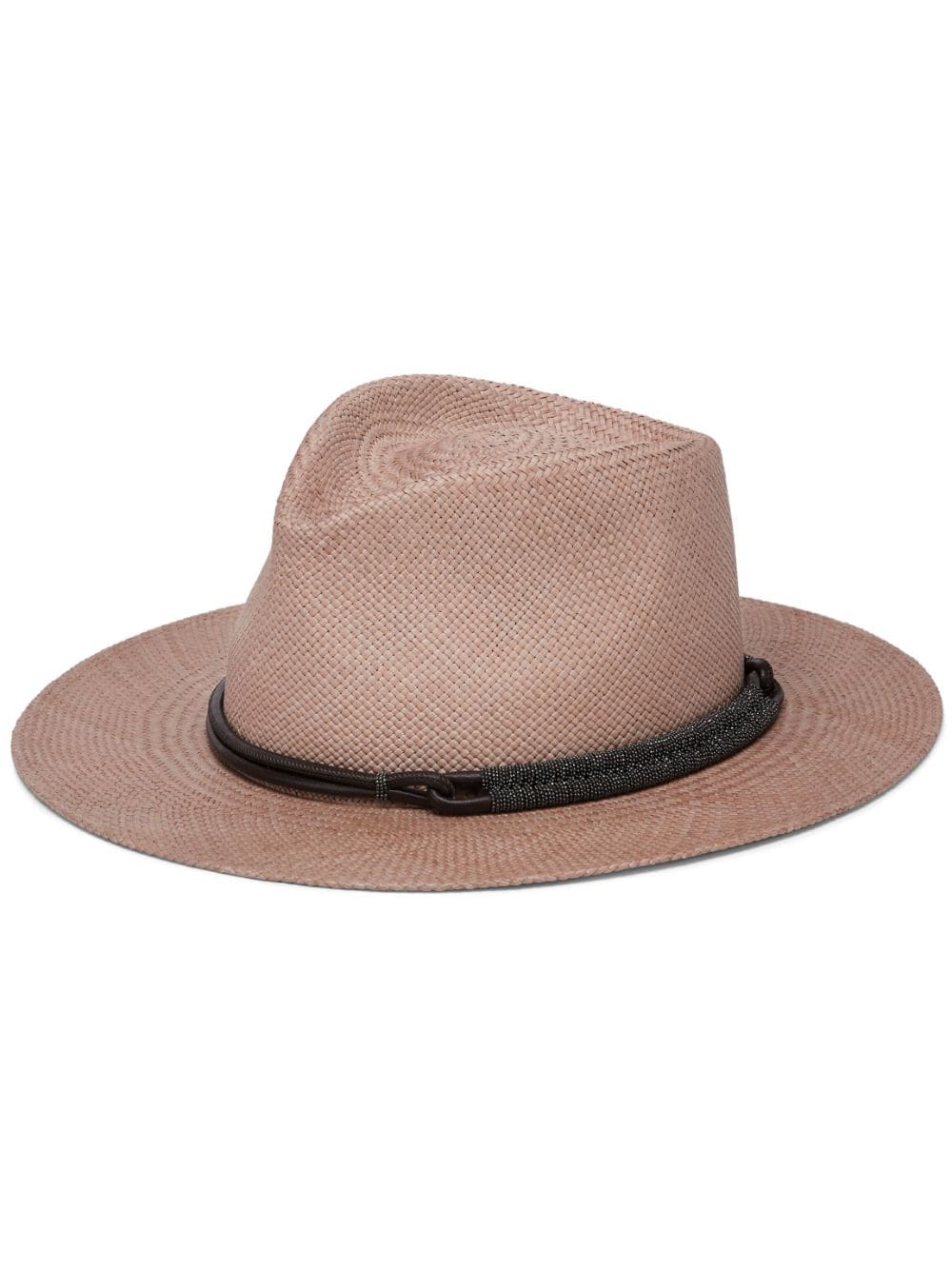 Brunello Cucinelli Fedora aus Stroh - Braun von Brunello Cucinelli