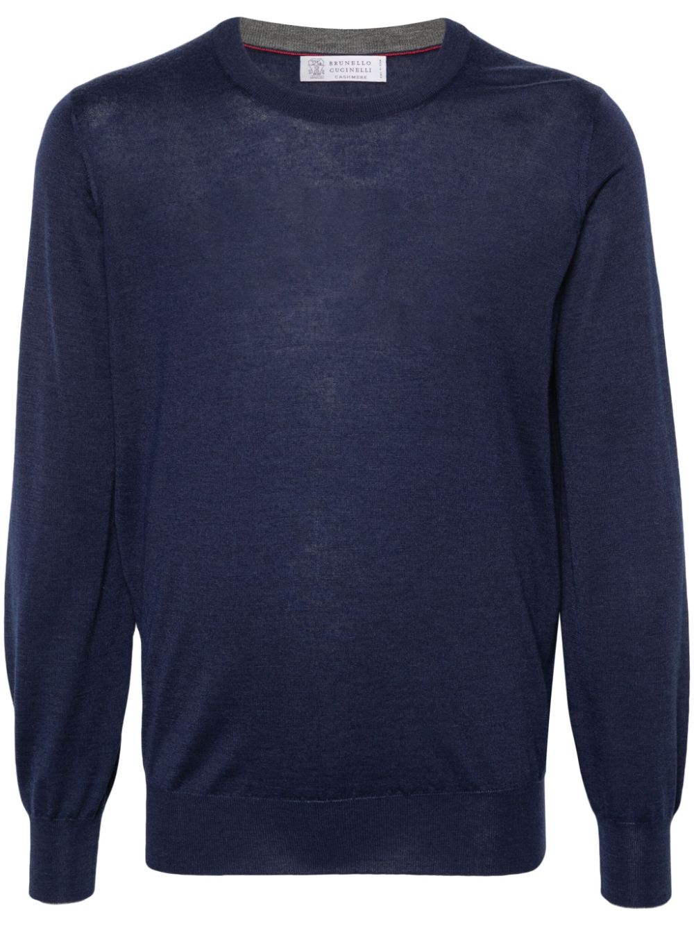 Brunello Cucinelli Fein gestrickter Pullover - Blau von Brunello Cucinelli