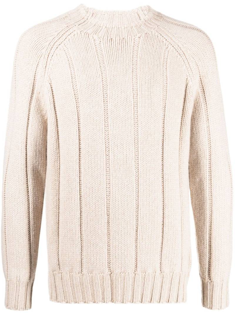 Brunello Cucinelli Gerippter Kaschmirpullover - Nude von Brunello Cucinelli