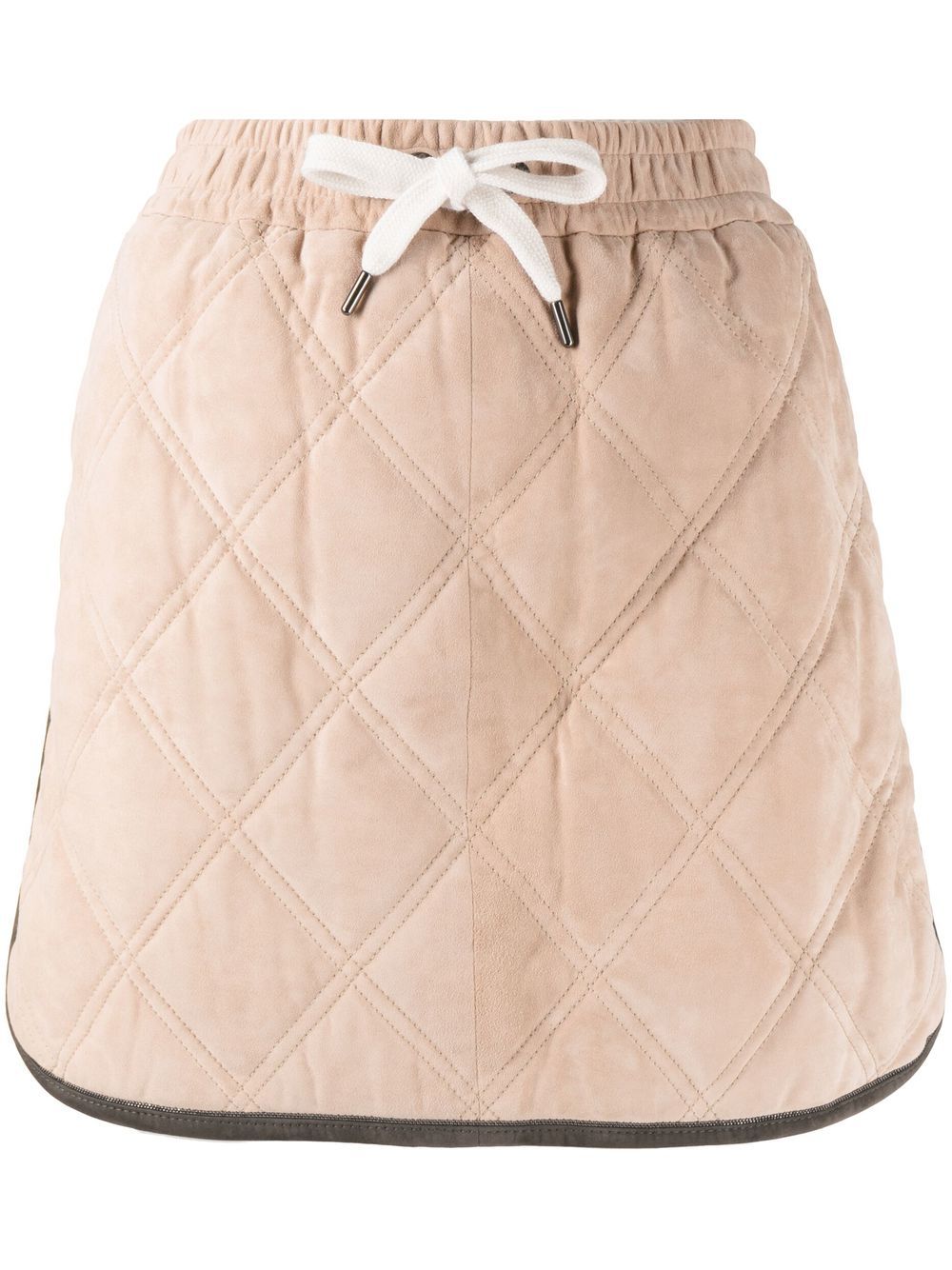 Brunello Cucinelli Gesteppter Rock - Rosa von Brunello Cucinelli