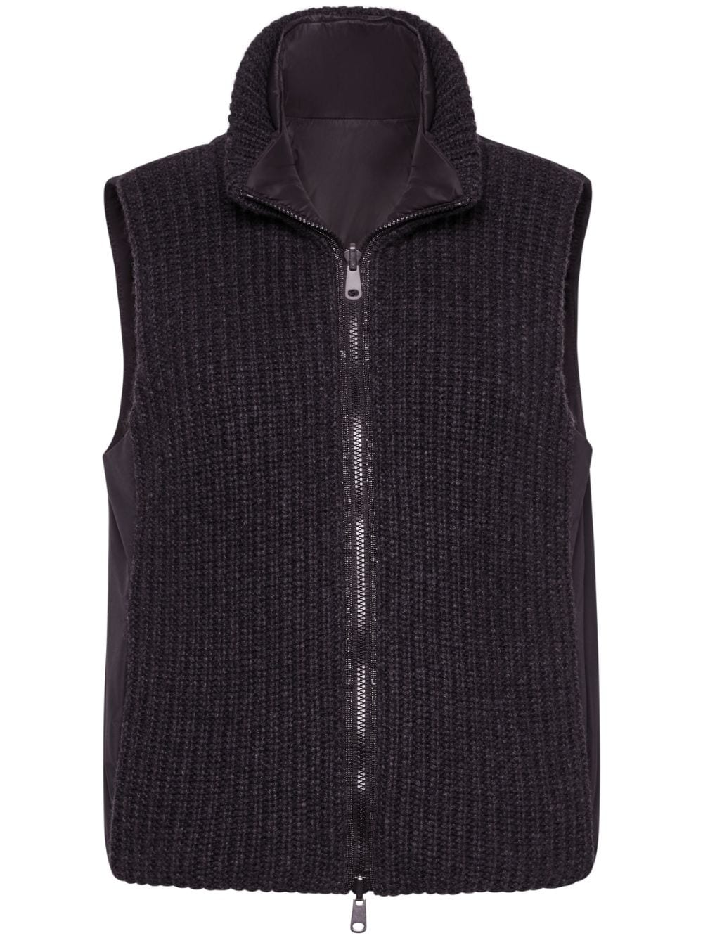 Brunello Cucinelli Gestrickte Jacke - Schwarz von Brunello Cucinelli