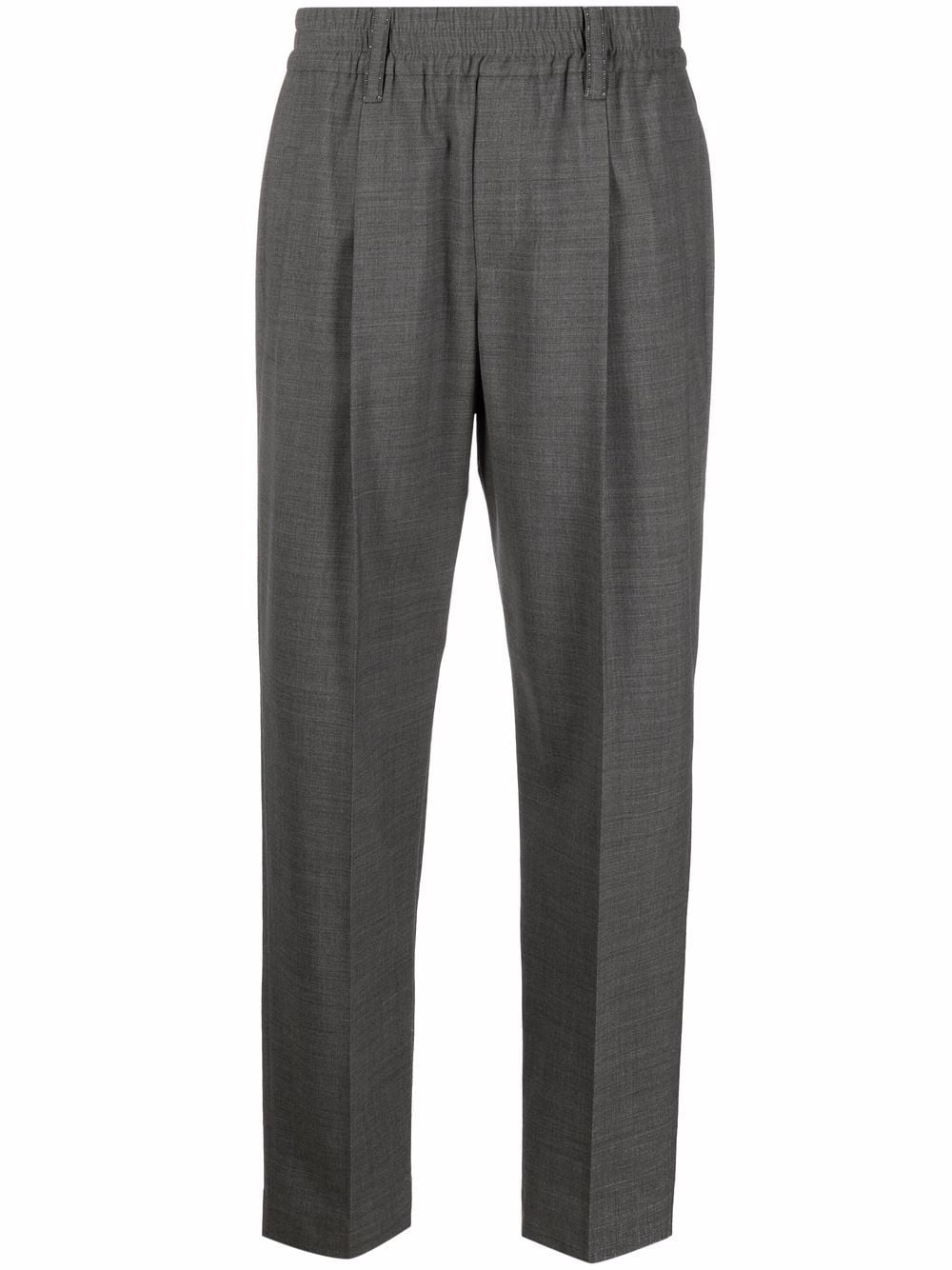 Brunello Cucinelli Hose mit geradem Bein - Grau von Brunello Cucinelli