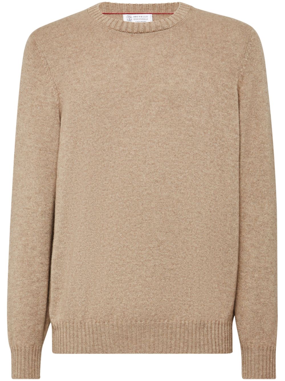 Brunello Cucinelli Kaschmirpullover mit Rundhalsausschnitt - Nude von Brunello Cucinelli