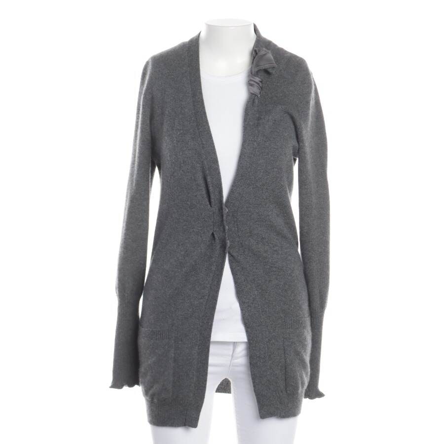 Brunello Cucinelli Kaschmirstrickjacke M Grau von Brunello Cucinelli