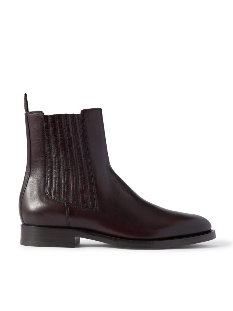 Brunello Cucinelli - Leather Chelsea Boots - Men - Burgundy - EU 43 Brunello Cucinelli - Leather Chelsea Boots - Men - Burgundy - EU 43 von Brunello Cucinelli
