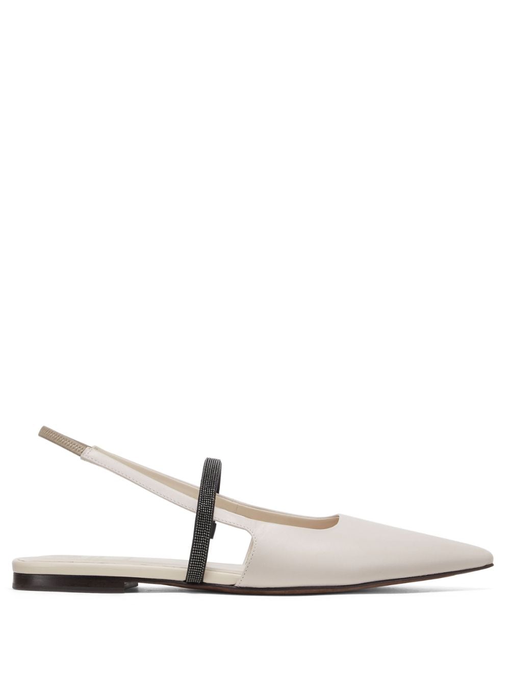 Brunello Cucinelli PAIR OF BALLET FLATS - Nude von Brunello Cucinelli