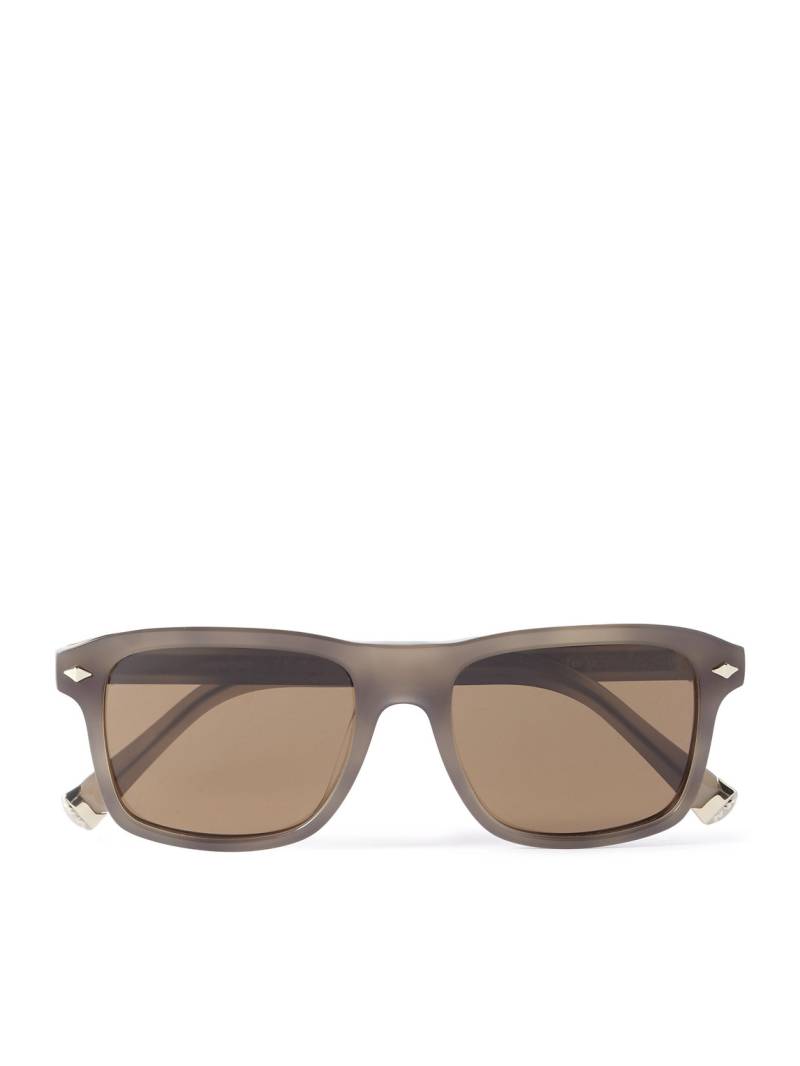 Brunello Cucinelli - Square-Frame Acetate Sunglasses - Men - Brown von Brunello Cucinelli