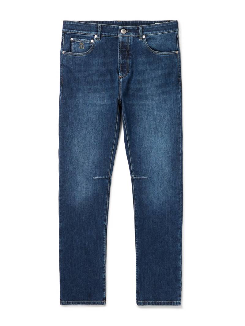 Brunello Cucinelli - Straight-Leg Jeans - Men - Blue - IT 52 Brunello Cucinelli - Straight-Leg Jeans - Men - Blue - IT 52 von Brunello Cucinelli