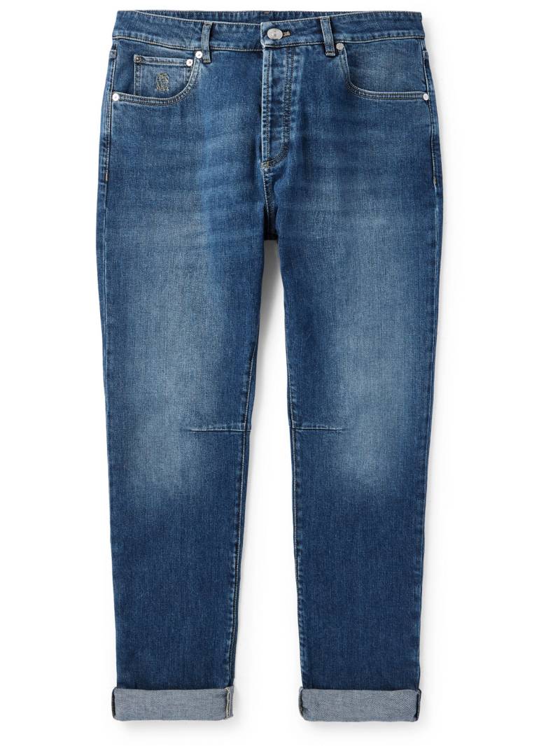 Brunello Cucinelli - Straight-Leg Jeans - Men - Blue - IT 60 Brunello Cucinelli - Straight-Leg Jeans - Men - Blue - IT 60 von Brunello Cucinelli