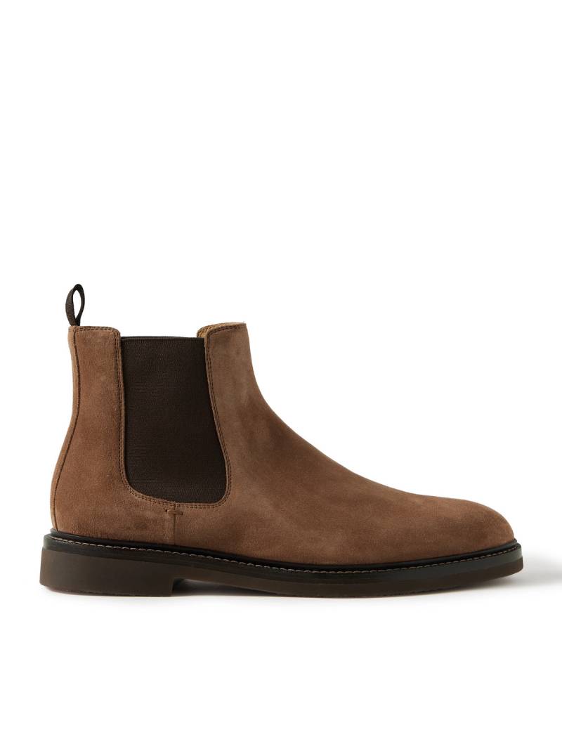 Brunello Cucinelli - Suede Chelsea Boots - Men - Brown - EU 42.5 von Brunello Cucinelli