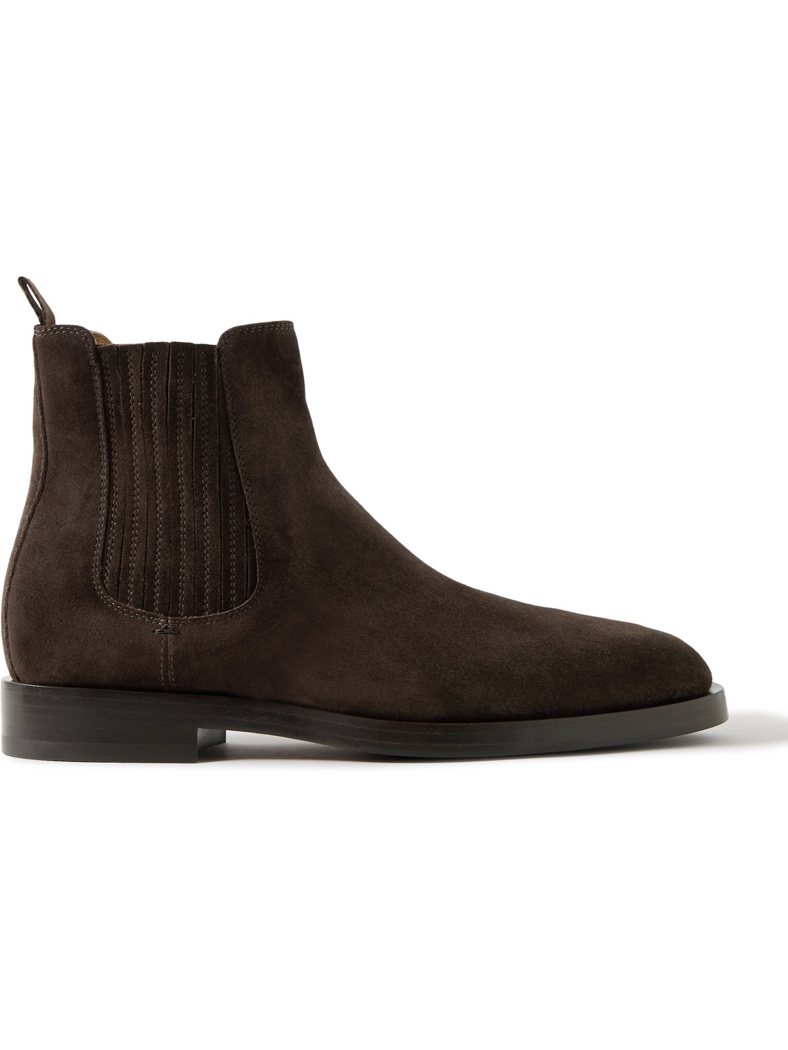 Brunello Cucinelli - Suede Chelsea Boots - Men - Brown - EU 44 von Brunello Cucinelli