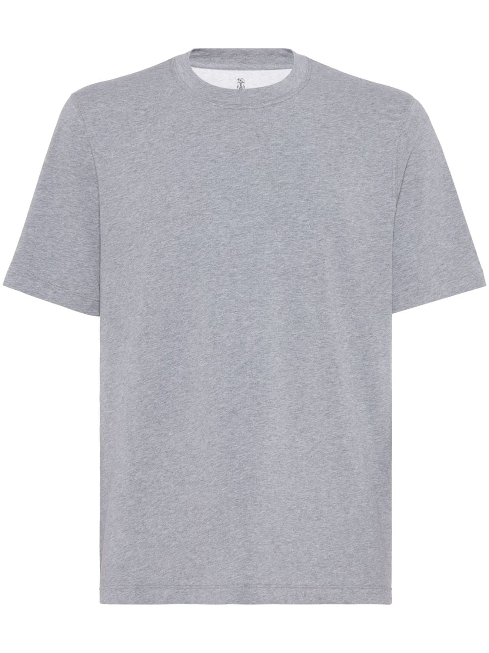 Brunello Cucinelli T-Shirt mit meliertem Effekt - Grau von Brunello Cucinelli