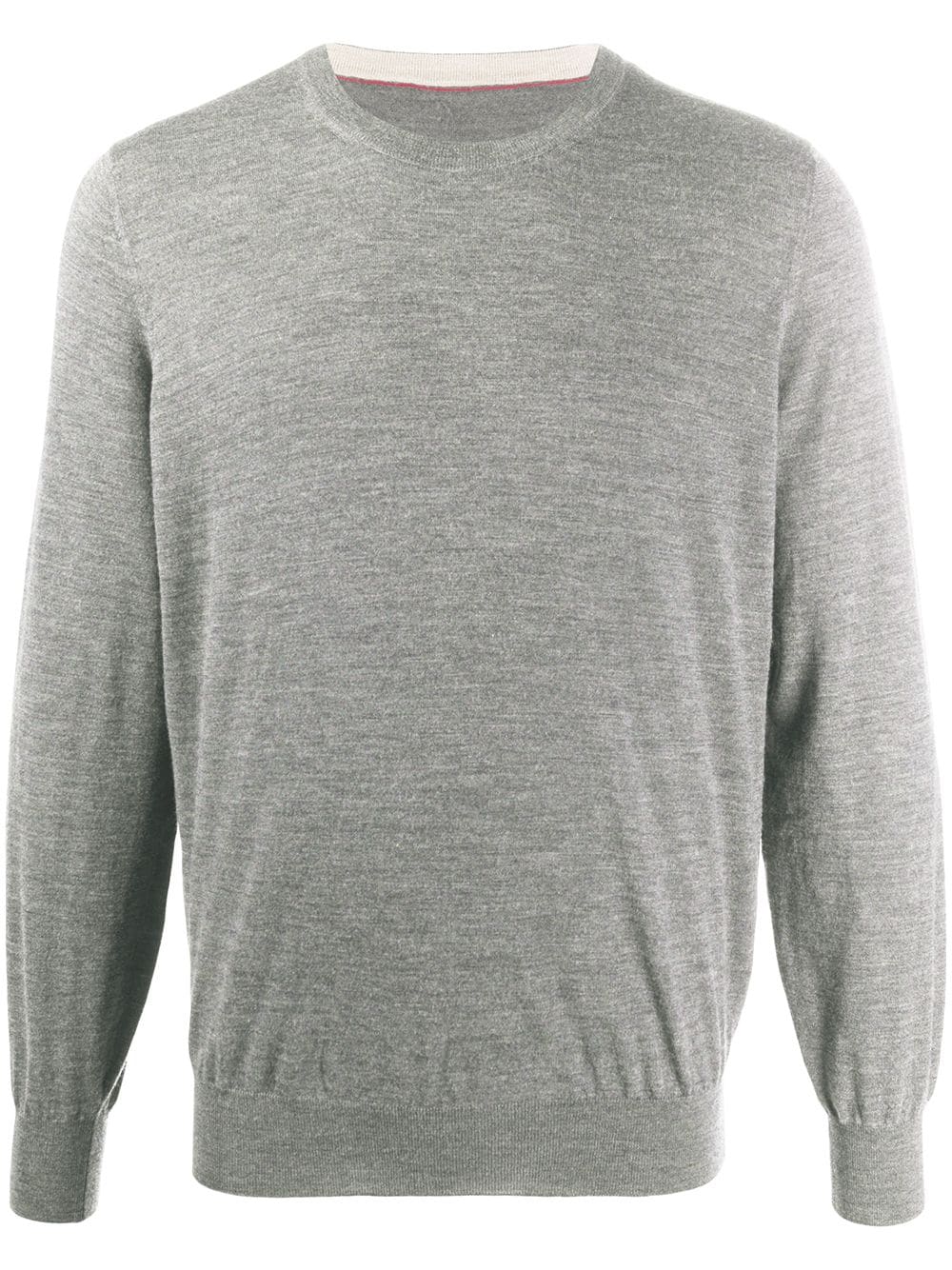 Brunello Cucinelli Pullover mit Rundhalsausschnitt - Grau von Brunello Cucinelli