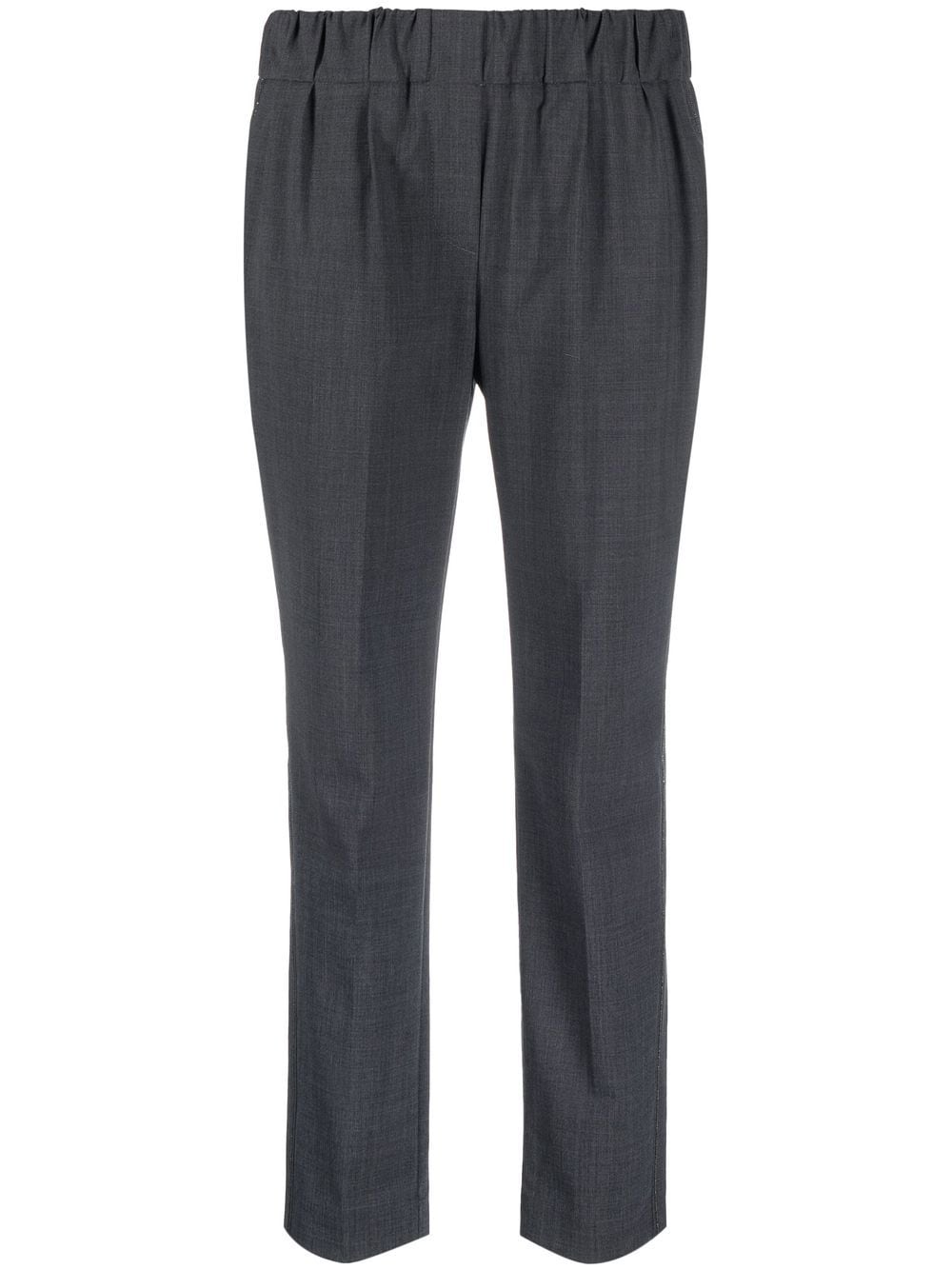 Brunello Cucinelli Klassische Cropped-Hose - Grau von Brunello Cucinelli