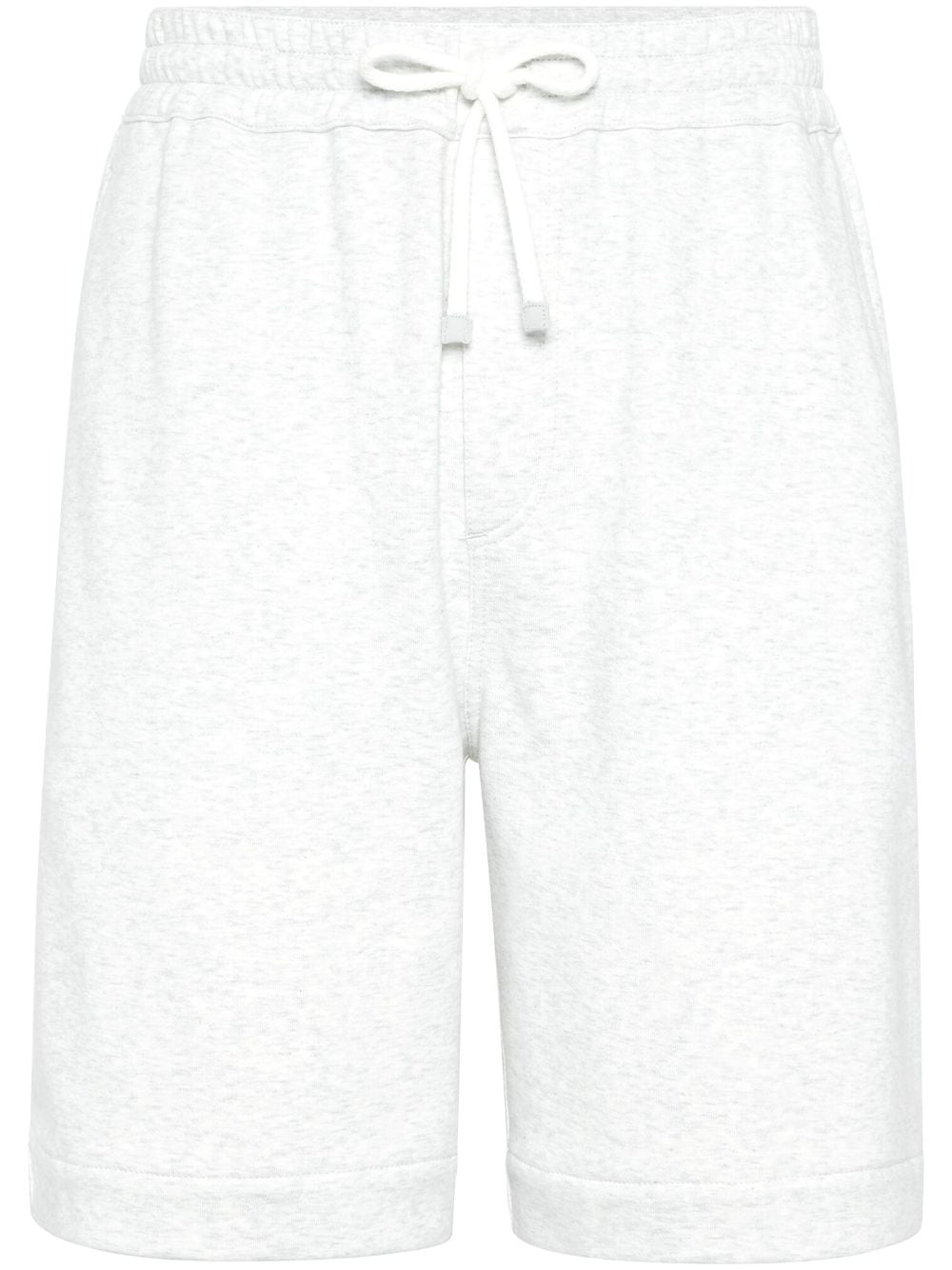 Brunello Cucinelli Jersey-Joggingshorts mit Kordelzugbund - Grau von Brunello Cucinelli