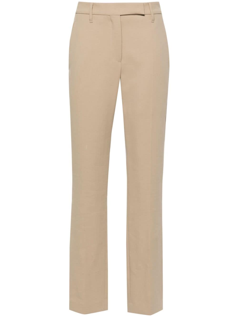 Brunello Cucinelli Tapered-Hose mit hohem Bund - Nude von Brunello Cucinelli